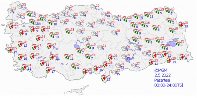 Bayramda hava nasıl olacak?